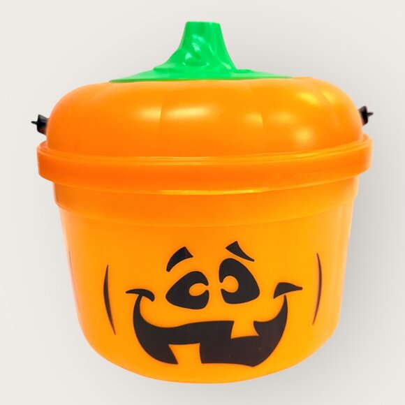 1993 McDonalds Happy Meal Jack O Lantern Boo Bucket Pumpkin Cookie Cutter B - Picture 1 of 7